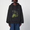 Off-white Men Blurred Bacchus Cotton Hoodie