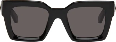 Off-white Black Jackson Sunglasses In Black Dark Grey