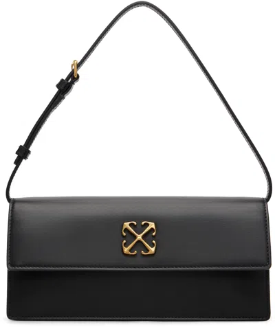 OFF-WHITE BLACK JITNEY 1.0 SHOULDER BAG