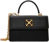 Off-white Black Jitney 1.4 Bag In Black
