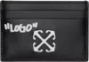 Off-white Black Jitney Quote Card Holder In Black White