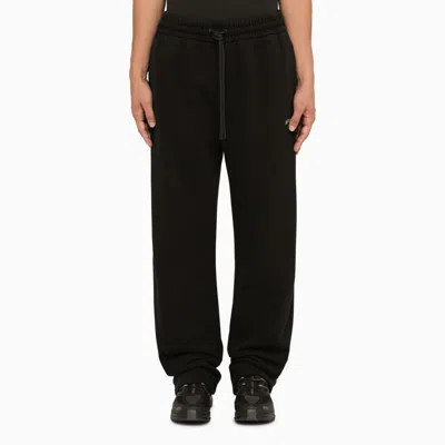 Off-white Black Jogging Trousers In T-shirt