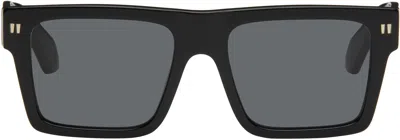 Off-white Black Lawton Sunglasses In Black Dark Grey