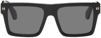 Off-white Black Lawton Sunglasses In Black Dark Grey