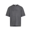 Off-white Skateboard Inspired Short Sleeve T-shirt In Gray