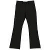 OFF-WHITE OFF-WHITE BLACK LOGO TAILORED TROUSERS