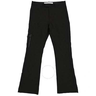 Off-white Black Logo Tailored Trousers