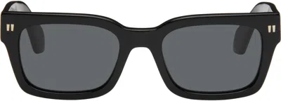 Off-white Black Midland Sunglasses In Black Dark Grey