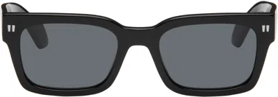 Off-white Black Midland Sunglasses In Black/dark Grey