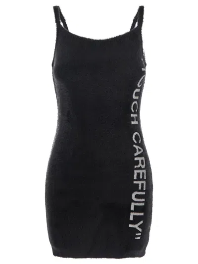 Off-white Dress In Black | ModeSens