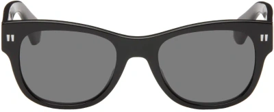 Off-white Black Moab Sunglasses In Black Dark Grey