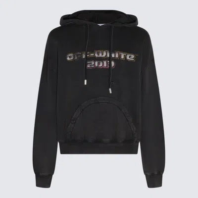 Off-white Black Multicolour Cotton Digit Bacchus Sweatshirt