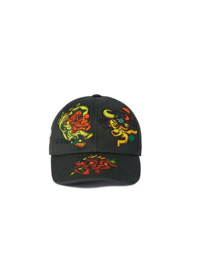 OFF-WHITE BLACK NANA BASEBALL CAP
