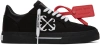 OFF-WHITE BLACK NEW LOW VULCANIZED trainers