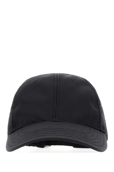 OFF-WHITE BLACK NYLON BASEBALL CAP