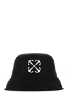 Off-white Arrow Drill-embroidered Baseball Cap In Black