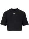 OFF-WHITE BLACK OFF CROPPED T-SHIRT