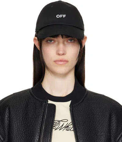 Off-white Woman  Black Cotton Hat