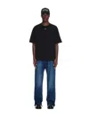 Off-white Men Black 3d Arrow Spray T-shirt, S Luxury T-shirts For Men Darveys In Black