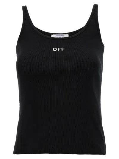 OFF-WHITE BLACK OFF STAMP TOP