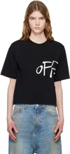 Off-white Black '' Shared Logo Boxy T-shirt In Black