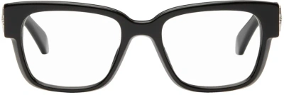 Off-white Black Optical Style 59 Glasses In 1000 Black