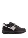 OFF-WHITE BLACK OUT OF OFFICE SNEAKERS