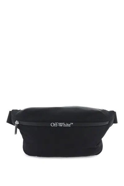 Off-white Black Outdoor Waistbag For Men