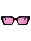 Off-white Acetate Black Pink Sunglasses