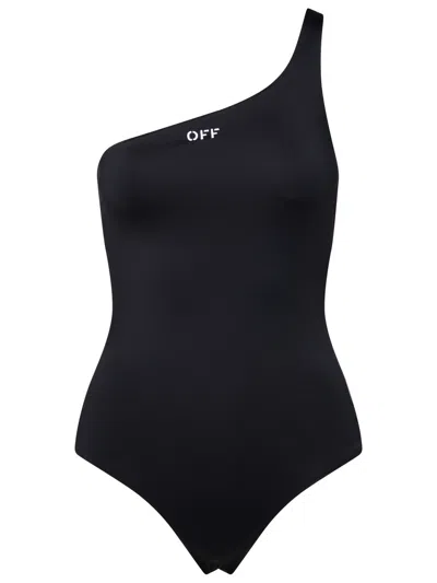 Off-white Black Polyamide Swimsuit
