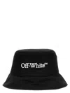 Off-white Black Polyester Bucket Hat