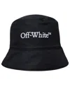 OFF-WHITE OFF-WHITE BLACK POLYESTER HAT