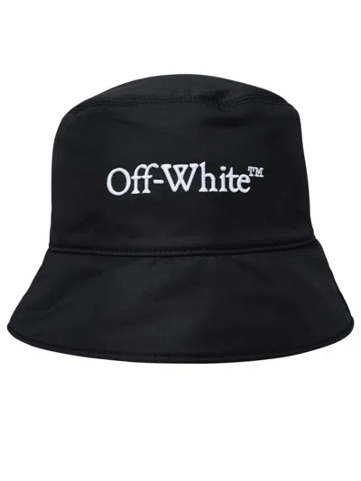 OFF-WHITE OFF-WHITE BLACK POLYESTER HAT