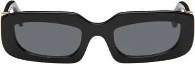 Off-white Black Renton Sunglasses In Black/dark Grey