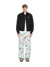 Off-white Script Varsity Jacket In Black