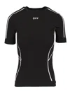 Off-white Athleisure Off Stamp Seamless T-shirt In Black