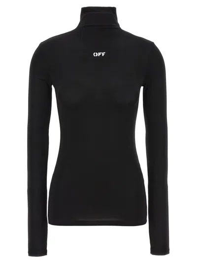 OFF-WHITE BLACK SECOND SKIN SWEATER