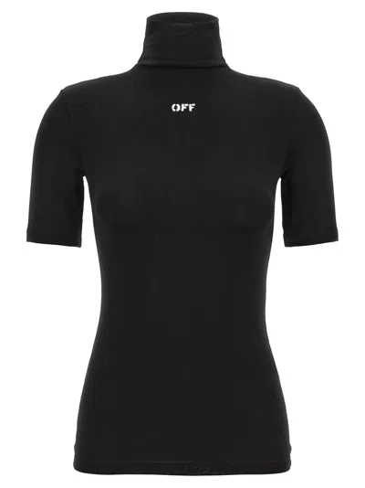 OFF-WHITE BLACK SECOND SKIN SWEATER