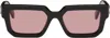 Off-white Virgil Sunglasses In Black Red