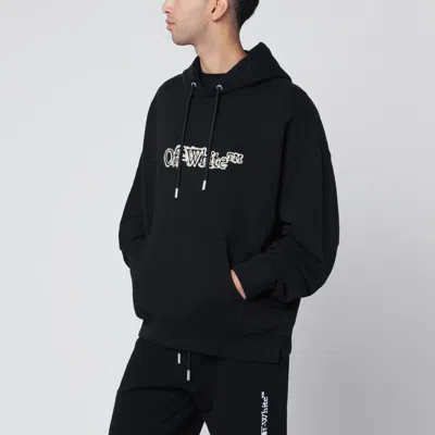 OFF-WHITE BLACK SKATE CLOUDY ARROW HOODIE