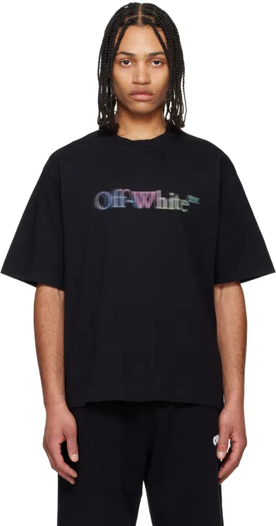Off-white Black Skate Short Sleeve T-shirt In Black - Mult