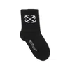 Off-white Black Arrow Socks In Black