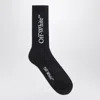 Off-white Black Socks With Logo