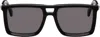 Off-white Black Stratford Sunglasses In Black Dark Grey