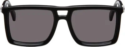 Off-white Black Stratford Sunglasses In Black Dark Grey
