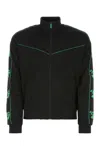 OFF-WHITE BLACK STRETCH NYLON BLEND SWEATSHIRT