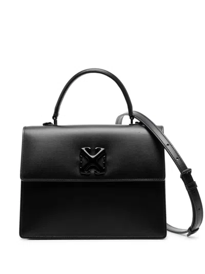 Off-white Black Studded Pouch Handbag For Women