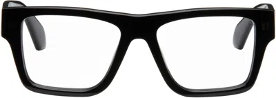 Off-white Off White Oerj077 Style 77 1000 Black Glasses In 1000 Black Blue Block