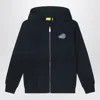 Off-white Black Sweatshirt With Arrow Spray Print In Black