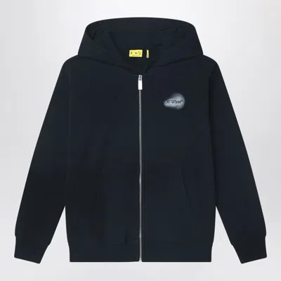 Off-white Black Sweatshirt With Arrow Spray Print